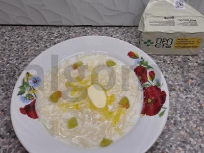 Rytinė pusryčių makaronų sriuba Žingsnis 3