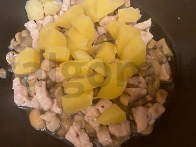 Patiekalas „Bulvės pagal smakovą“ Žingsnis 4