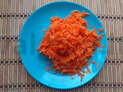 Morkų kotletai be miltų Žingsnis 1