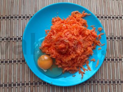 Morkų kotletai be miltų Žingsnis 2