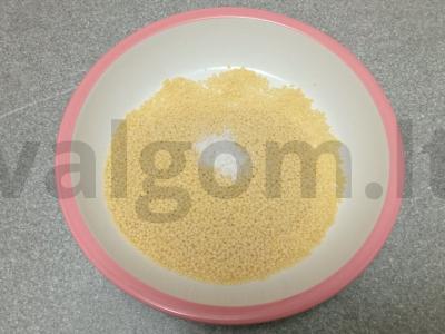 Aštrus jautienos patiekalas su brokoliais ir kuskuso garnyru Žingsnis 7