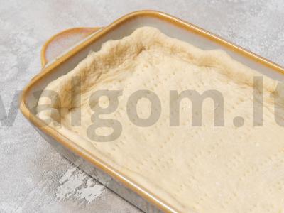 Sūrio ir brokolių pyragas Žingsnis 4