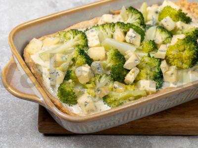 Sūrio ir brokolių pyragas Žingsnis 8