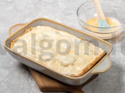 Sūrio ir brokolių pyragas Žingsnis 9