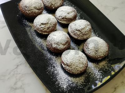 Šokoladiniai keksiukai per 40 minučių pagrindine nuotrauka