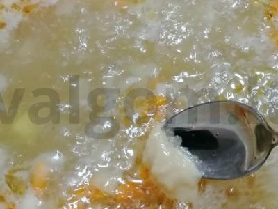 Sriuba su kukuliais mėsos sultinyje Žingsnis 5