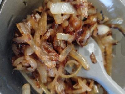 Keptas menkė su svogūnais Žingsnis 8