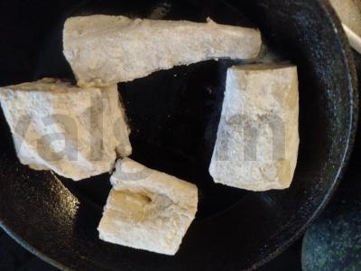 Keptas menkė su svogūnais Žingsnis 11