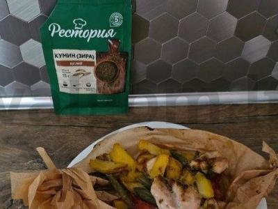 Vištiena su daržovėmis orkaitėje Žingsnis 5