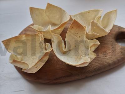 Tortilijos iš lavašo su silpnai sūdyta upėtakiu Žingsnis 7