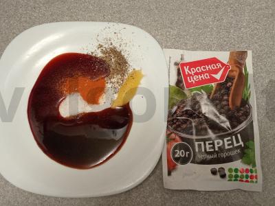 Kepti kiaulienos šonkauliai su medumi ir sezamu Žingsnis 1