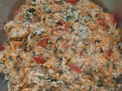 Įdaryti pipirai su prieskoniais Žingsnis 6