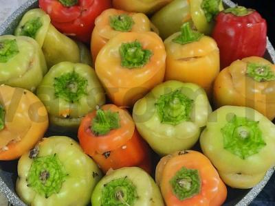 Įdaryti pipirai su prieskoniais Žingsnis 7