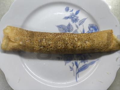 Blynai su graikišku jogurtu ir šviežia lašiša Žingsnis 4