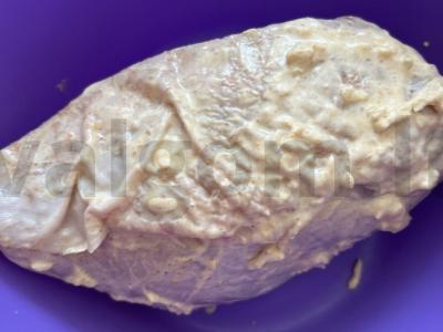 Kepta vištienos krūtinėlė be aliejaus Žingsnis 1