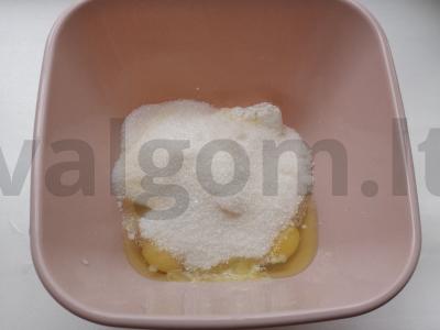 Varškės keksiukai Žingsnis 4