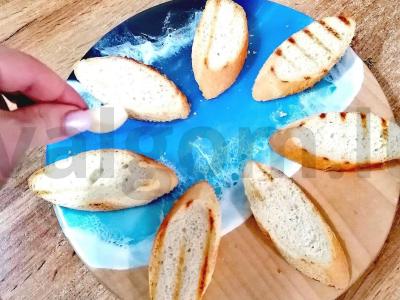 Sumuštiniai su kiaušiniu ir vyšniniais pomidorais šventiniam stalui Žingsnis 2