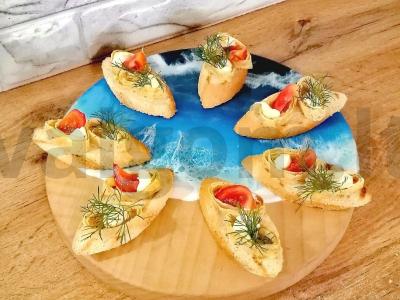 Sumuštiniai su kiaušiniu ir vyšniniais pomidorais šventiniam stalui Žingsnis 7