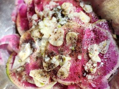 Marinuota ridikėliai Žingsnis 2