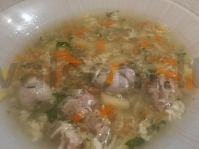 Sriuba su vermišeliais ir vištienos skrandžiais Žingsnis 7