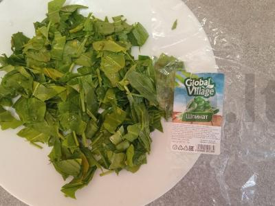 Sriuba su špinatais vištienos sultinyje Žingsnis 3