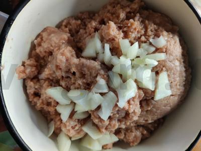 Įdarytos paprikos su krienodaru pietums Žingsnis 2