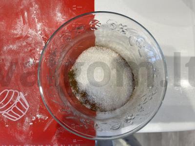 Minkščiausi cinamoniniai bandelės Žingsnis 7