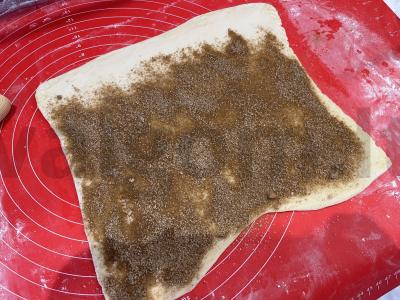 Minkščiausi cinamoniniai bandelės Žingsnis 11