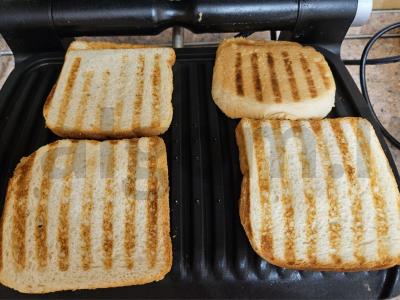 Klubo sumuštinis su lašiša Žingsnis 1