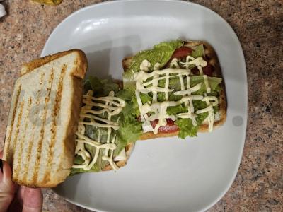 Klubo sumuštinis su lašiša Žingsnis 5