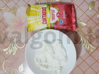 Patingėlis hachapuri po-adžarsku keptuvėje Žingsnis 1