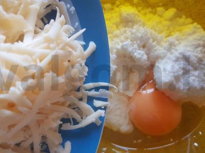 Varškėčiai su sūriu ir krapais Žingsnis 2