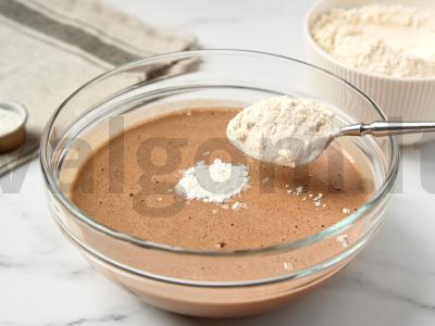 Šokoladinis tortas „Brigadeiro“ Žingsnis 7