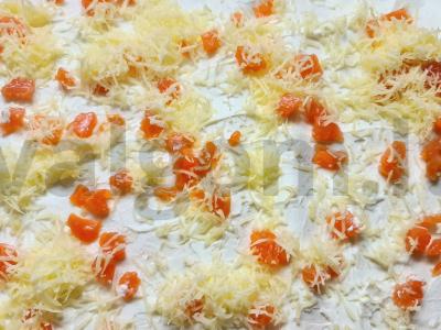 Rulonas su upėtakiu ir maskarponės sūriu lavaše Žingsnis 5