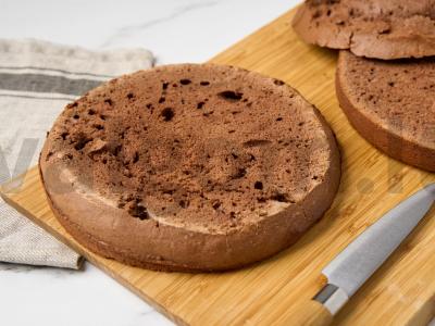 Šokoladinis tortas „Brigadeiro“ Žingsnis 11