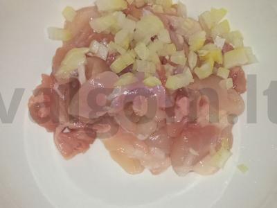 Pjaustytos kotletai „Vokietiškai“ Žingsnis 3