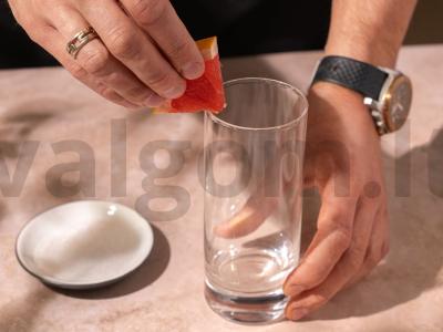 Kokteilis „Paloma“ Žingsnis 1