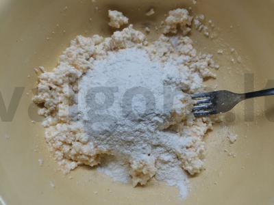 Vaniliniai tinginiai varškėčiai Žingsnis 2