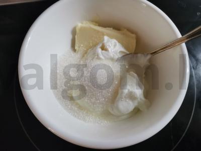 Vaniliniai tinginiai varškėčiai Žingsnis 6