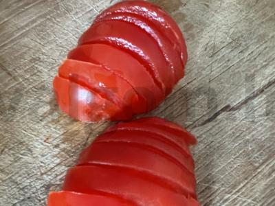 Salotas „Ačik“ su petražolėmis Žingsnis 2