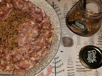 Patingėti kopūstai su kiauliena ir prancūziška garstyčia Žingsnis 4