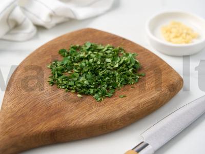 Kepti cukinijos be miltų Žingsnis 4