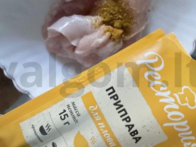 Vištiena „Kisario“ Žingsnis 2