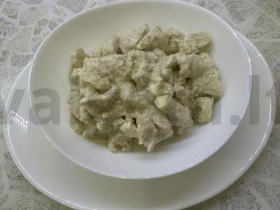 Vištiena grietinėje pietums Žingsnis 7