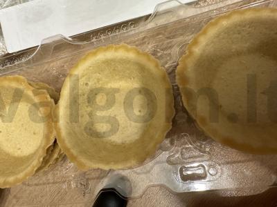 Užkandis su raudonąja ikra tartaletėse Žingsnis 1