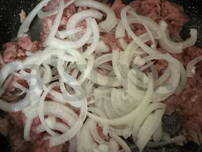 Makaronai su mėsa Žingsnis 3