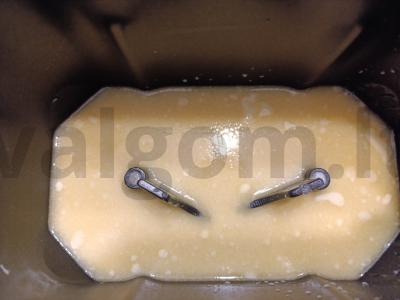 Pyragas su bulvėmis ant cukraus Žingsnis 5