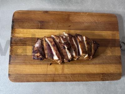 Salotas su keptu tunu ir rukola Žingsnis 5