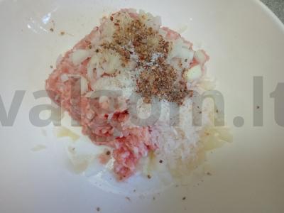 Dolma su kiaulienos faršu Žingsnis 2