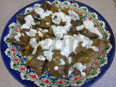 Dolma su kiaulienos faršu pagrindine nuotrauka